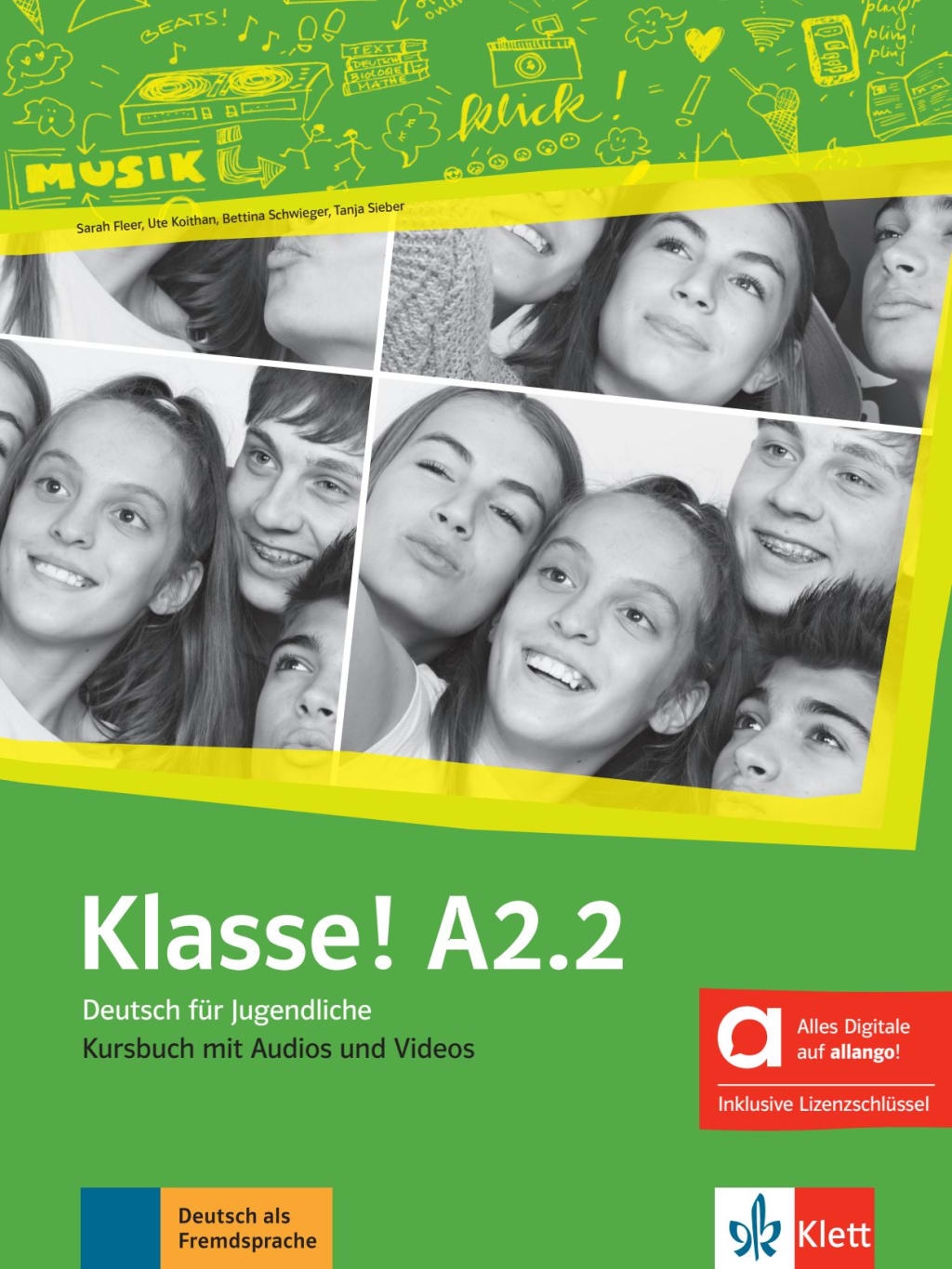 KLASSE A2.2 KURSBUCH HYBRID WITH ALLANGO CODE