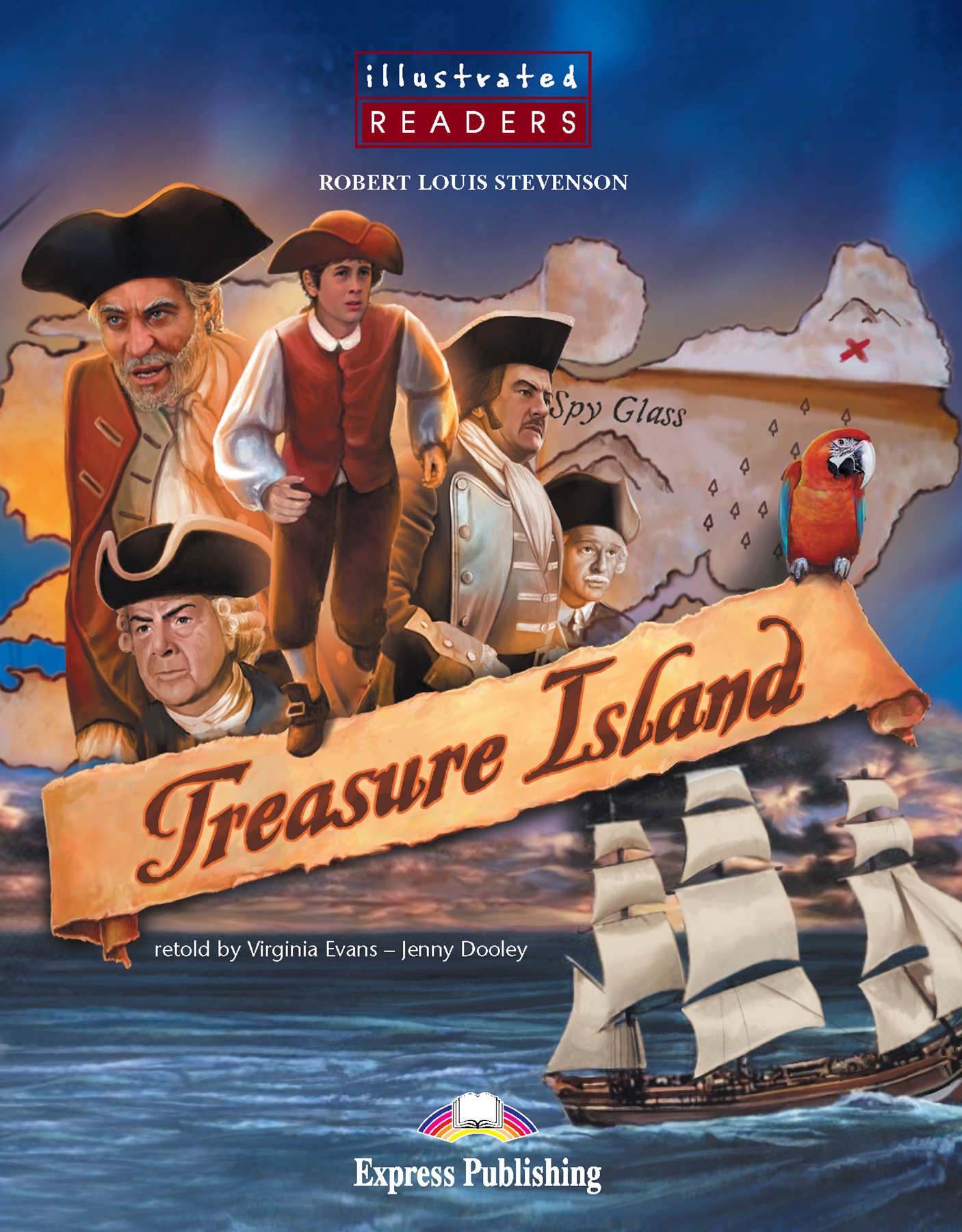 ELT ILLUS LEVEL 2  TREASURE ISLAND READER