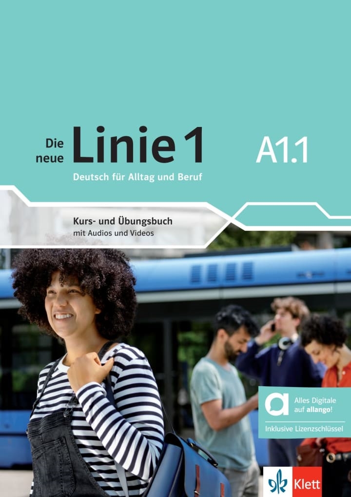 DIE NEUE LINIE 1 A1.1  KURS UND UBUNGSBUCH HYBRIDE